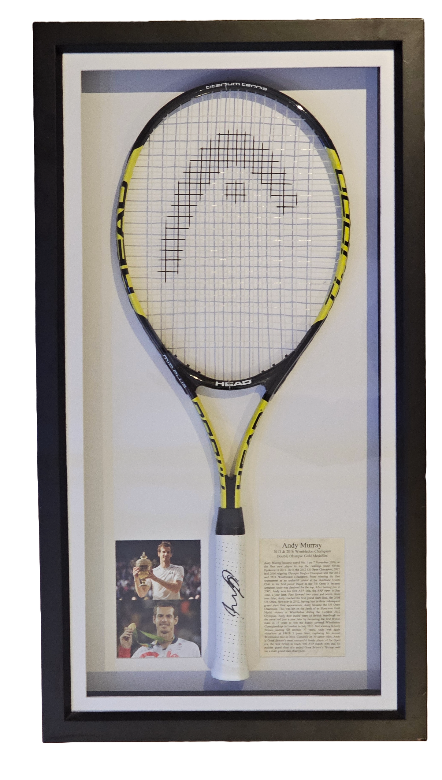 Andy Murray: Signed Racket
