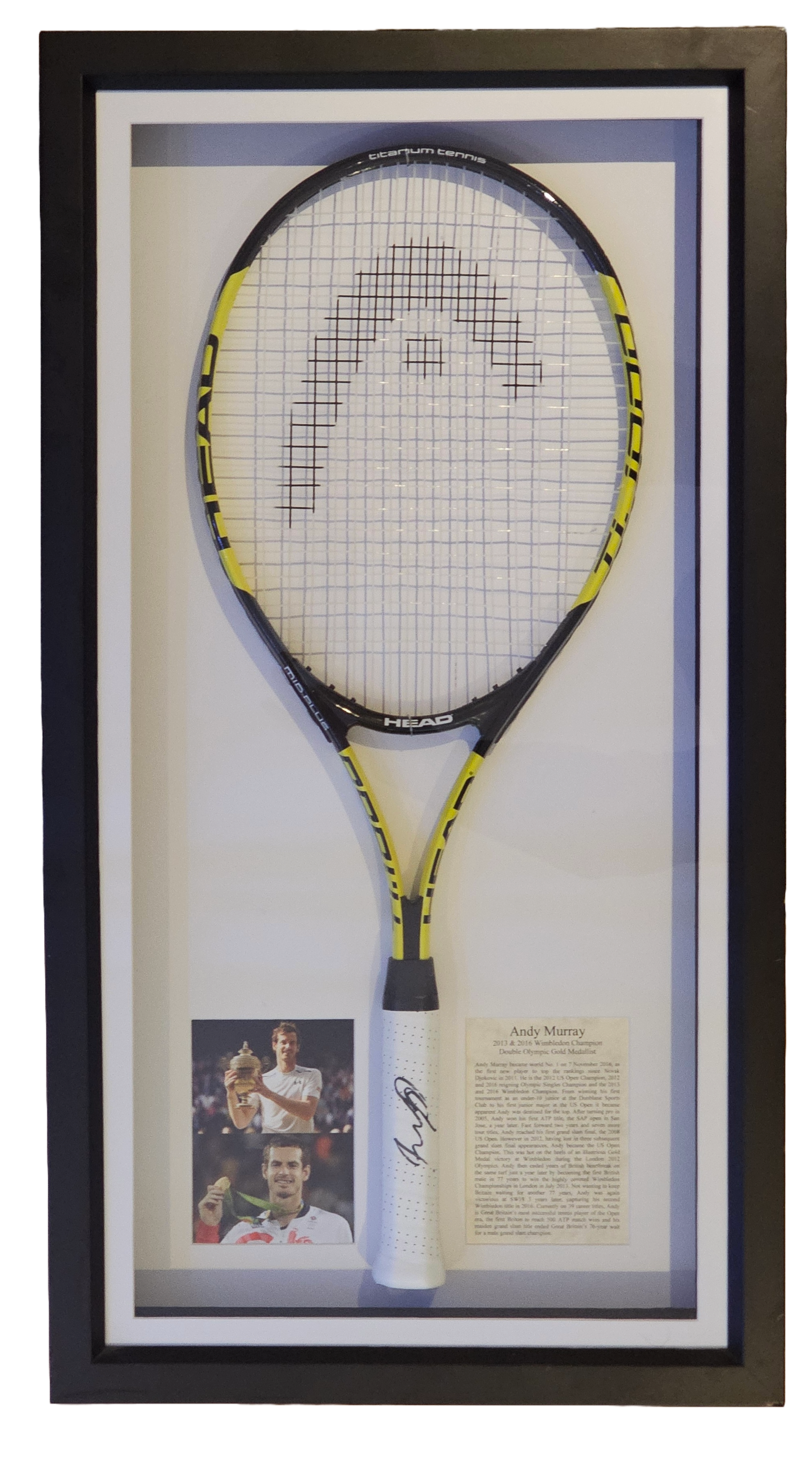 Andy Murray: Signed Racket