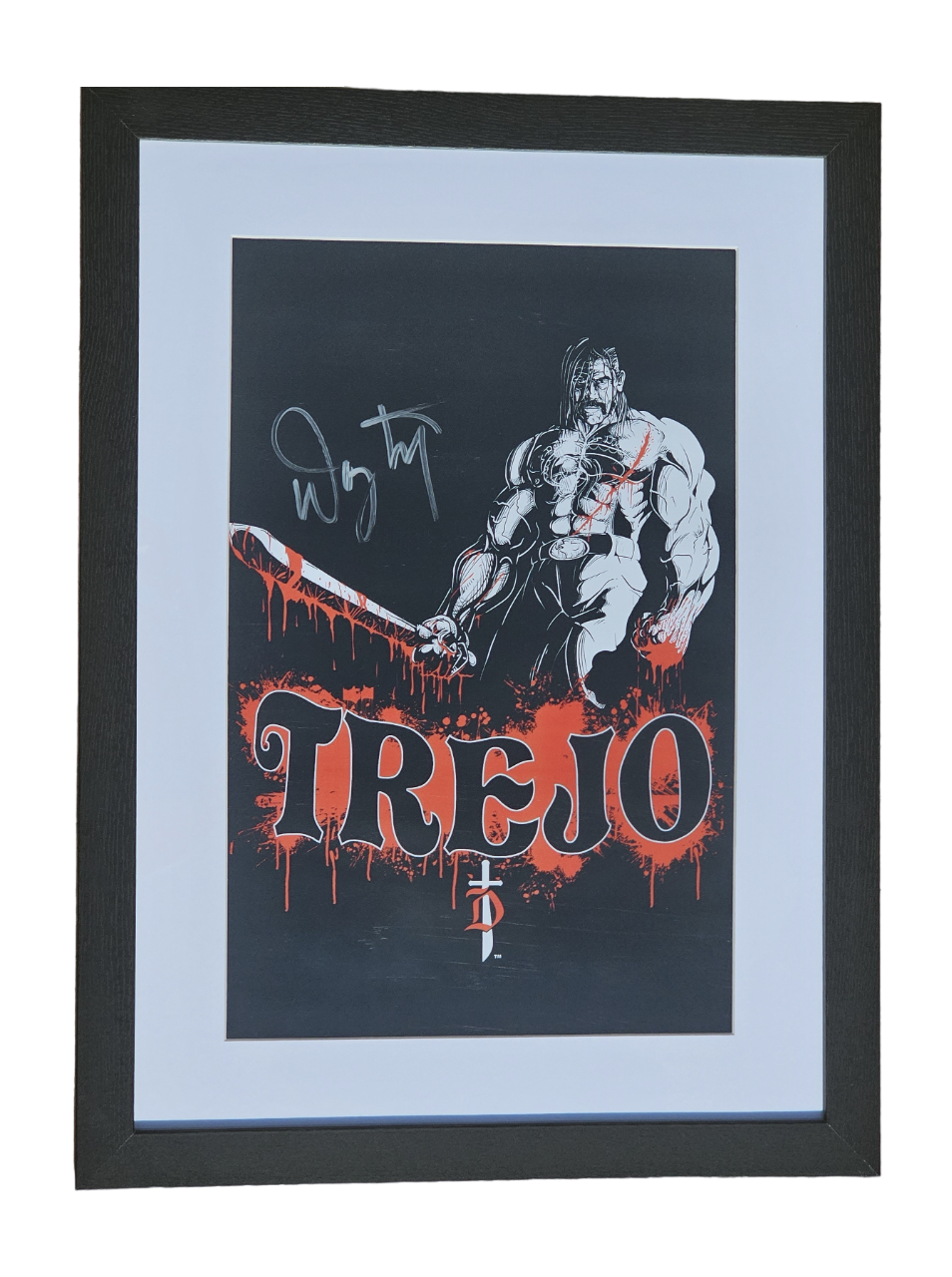 Danny Trejo (Signed and Framed Mini Poster)
