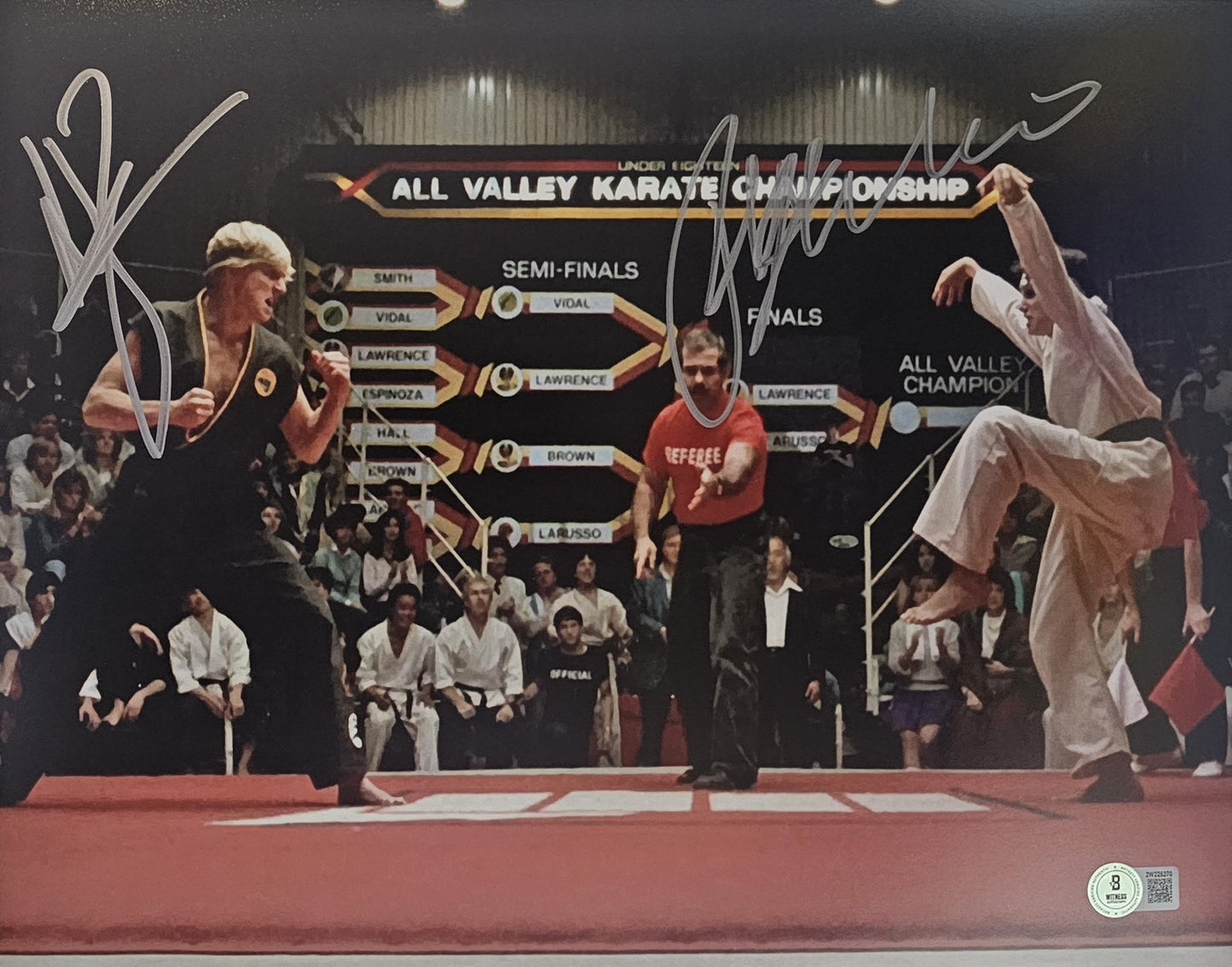 The Karate Kid (Dual Signed: Ralph Macchio & William Zabka)