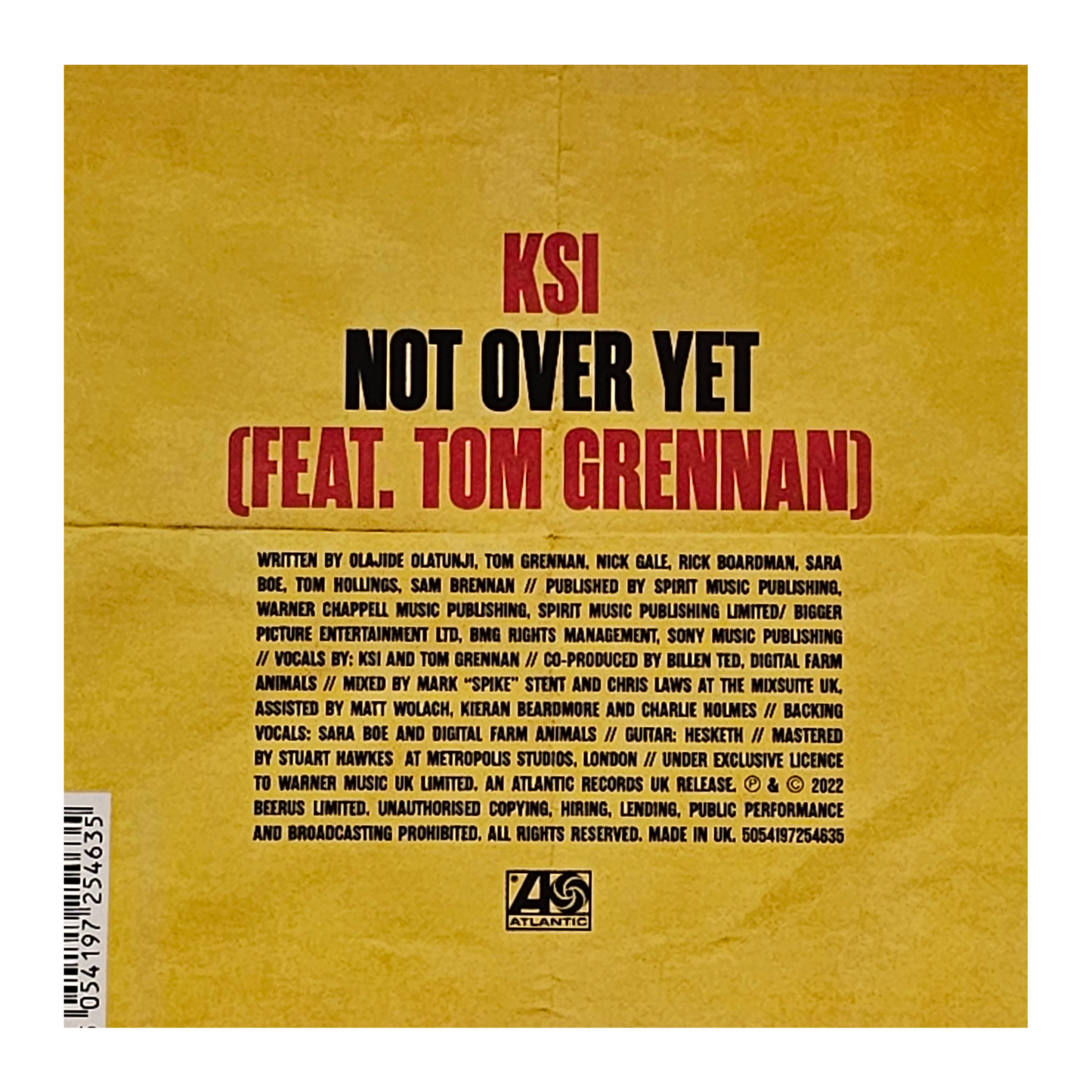KSI (Not Over Yet)