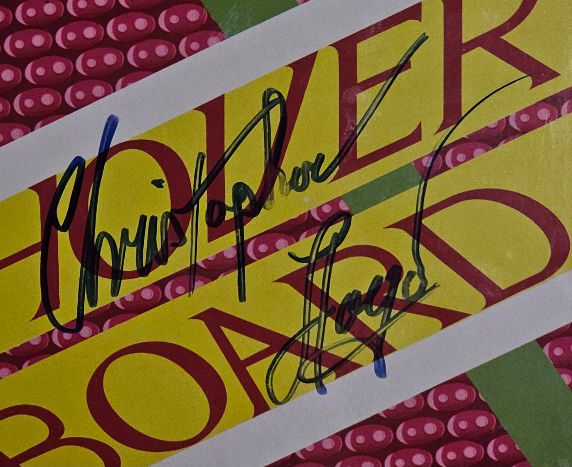 Christopher Lloyd Signed Hoverboard