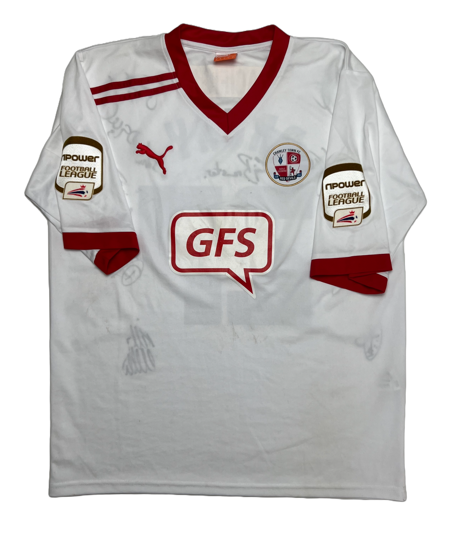 Andy Drury squad signed football memorabilia - Crawley Town 2011 Squad