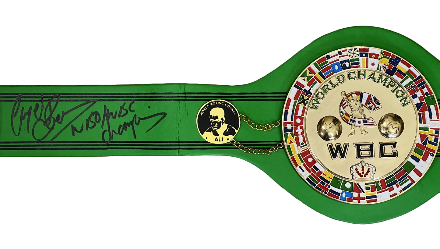 Nigel Benn Boxing Belts for Sale