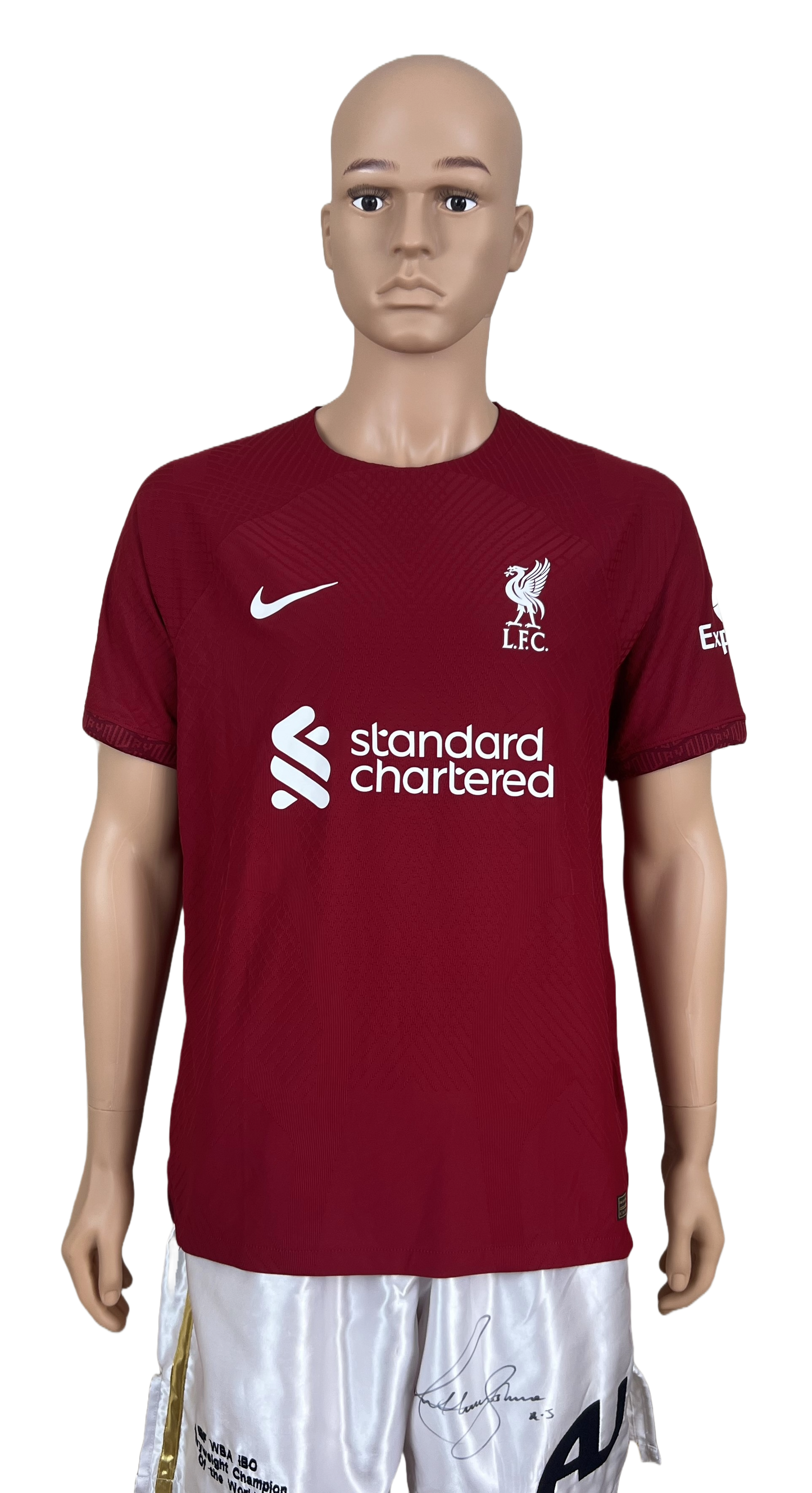 Ibrahima Konaté (Match Worn and signed Liverpool Home Shirt)