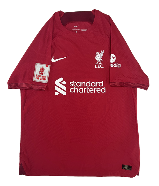 Ibrahima Konaté (Match Worn and signed Liverpool Home Shirt)