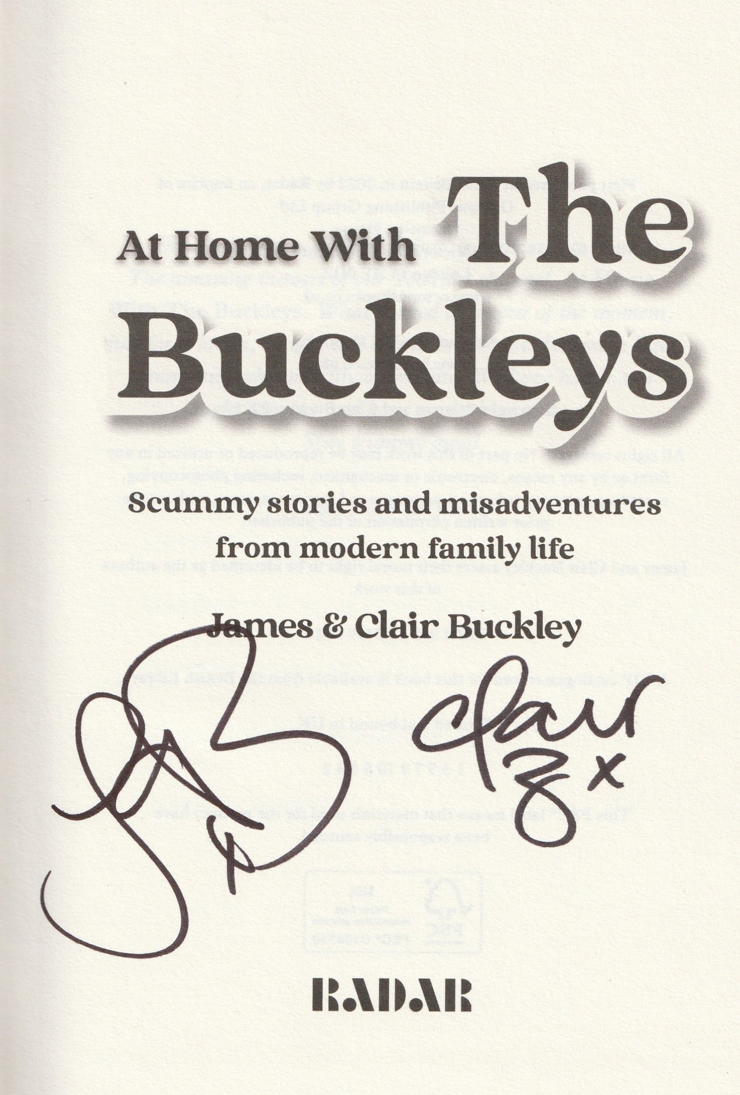 James &Clair Buckley