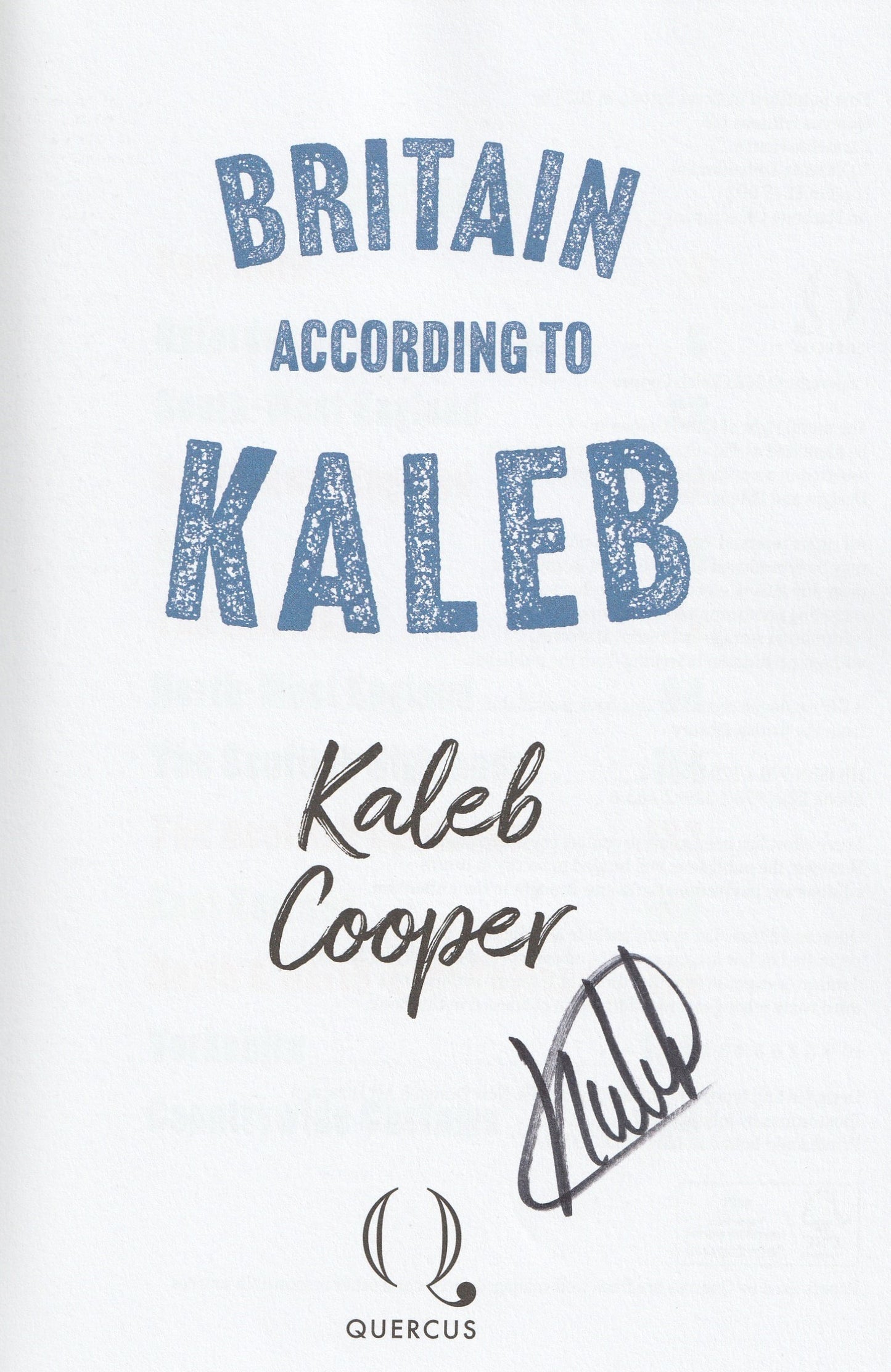 Kaleb Cooper