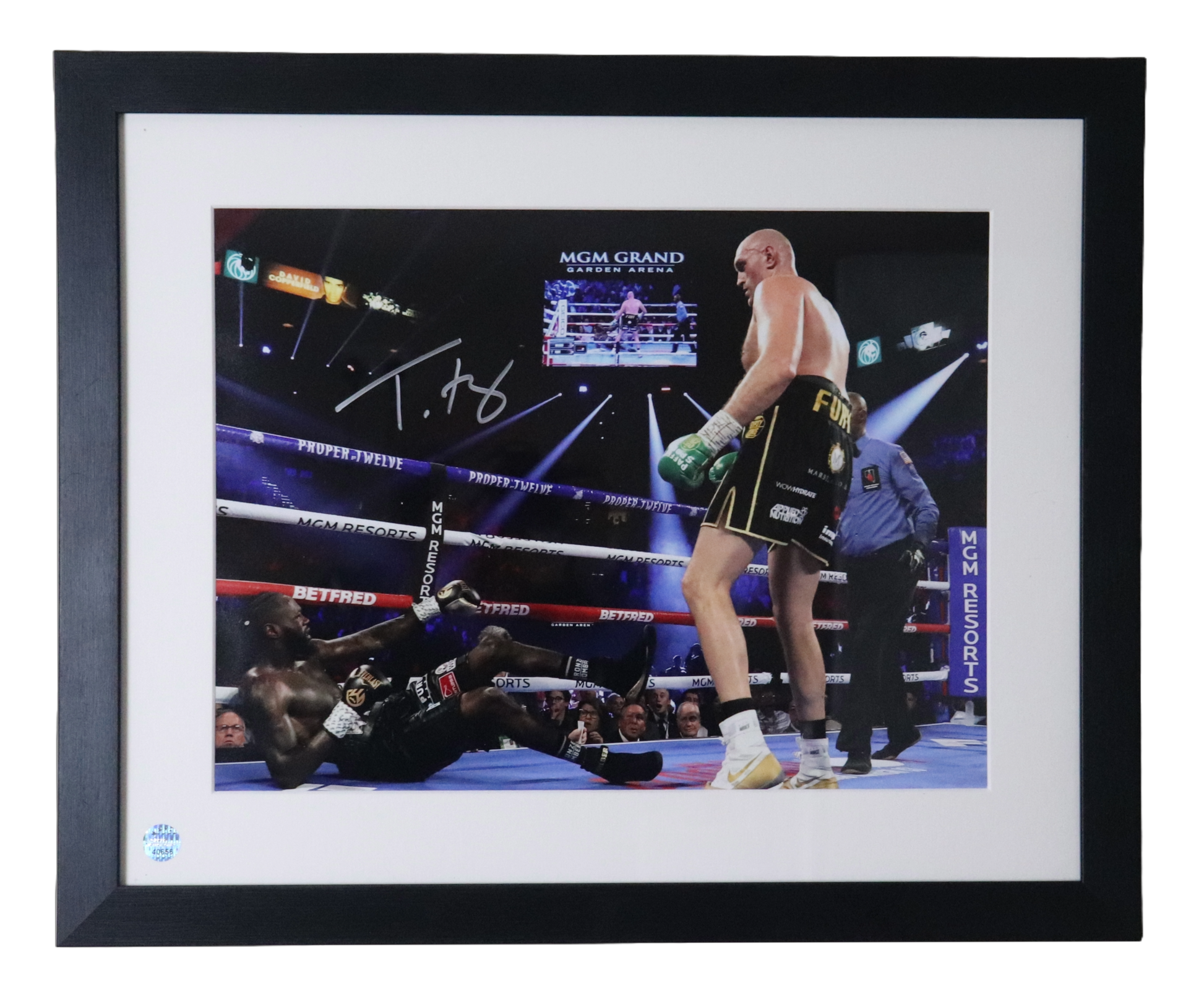 Tyson Fury Signed Autograph Boxing