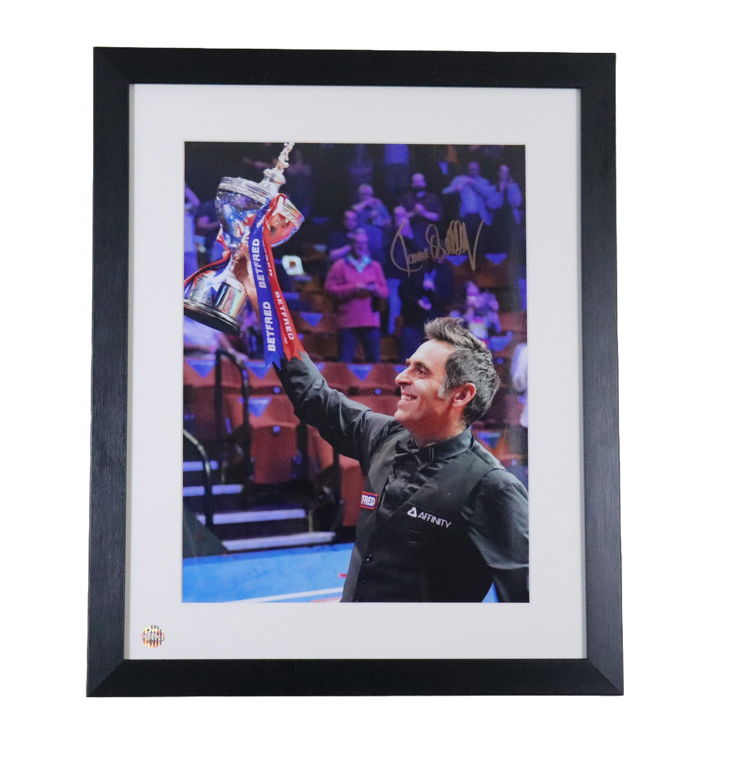 signed snooker memorabilia