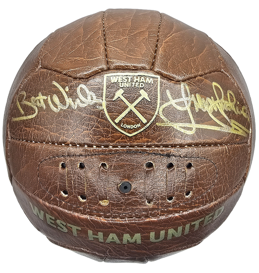 Trevor Brooking Signed ball