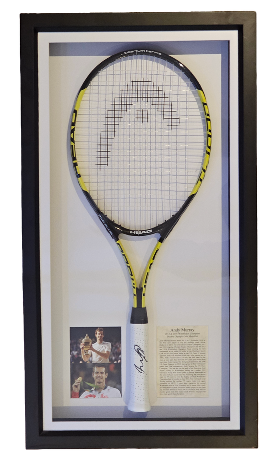 Andy Murray: Signed Racket