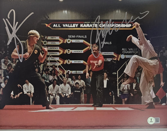 The Karate Kid (Dual Signed: Ralph Macchio & William Zabka)