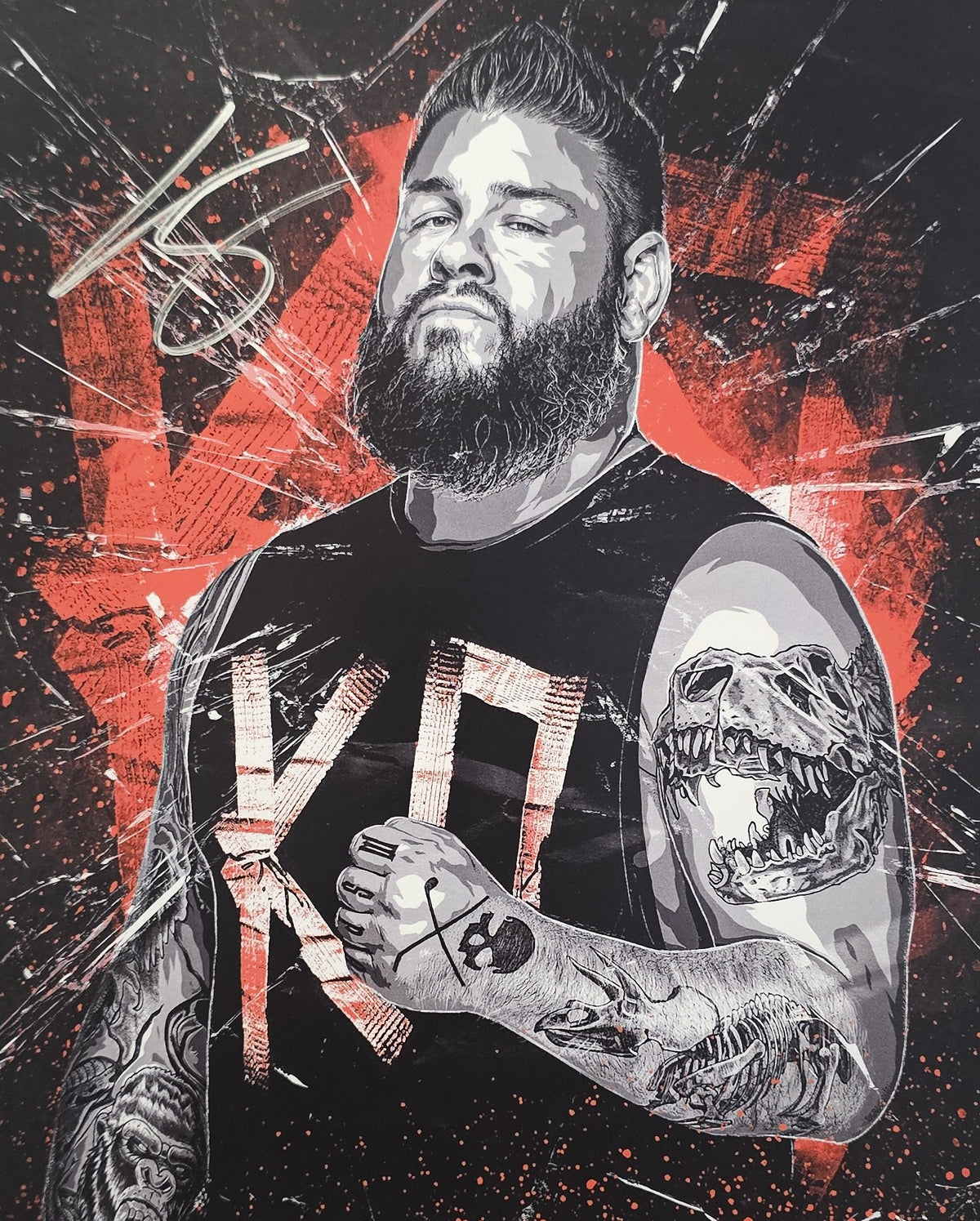 Kevin Owens 10x8
