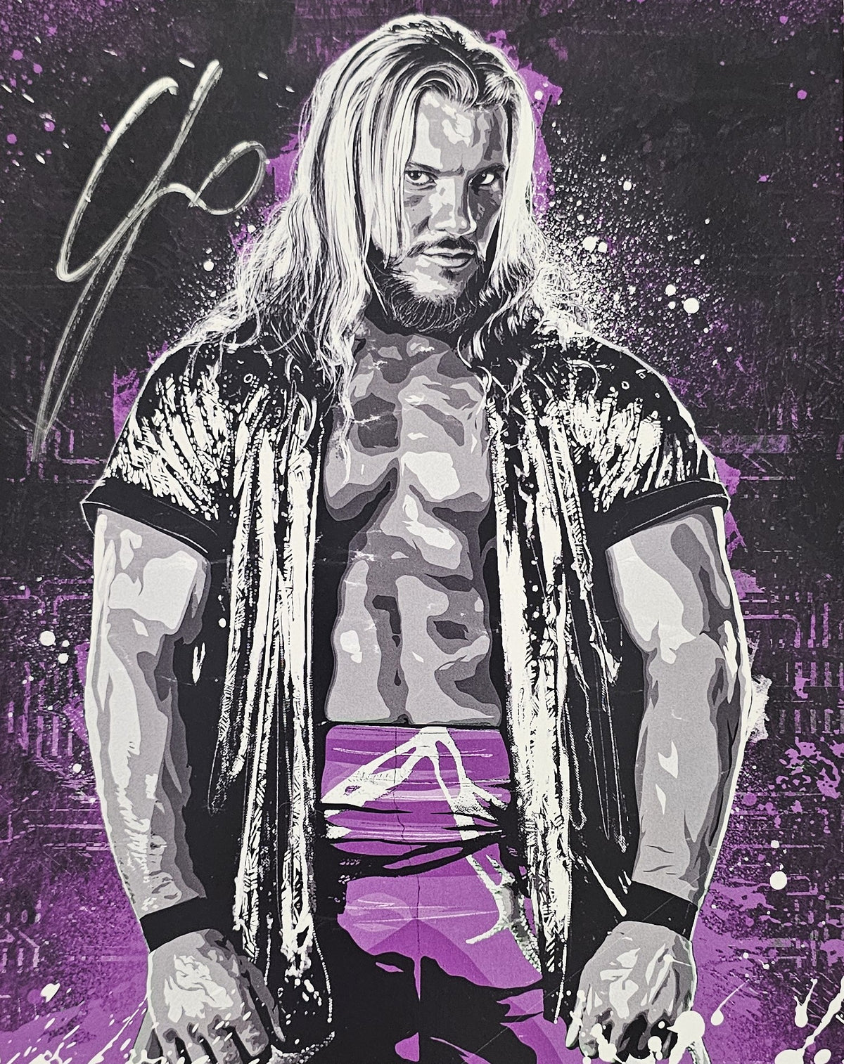 Chris Jericho 10x8