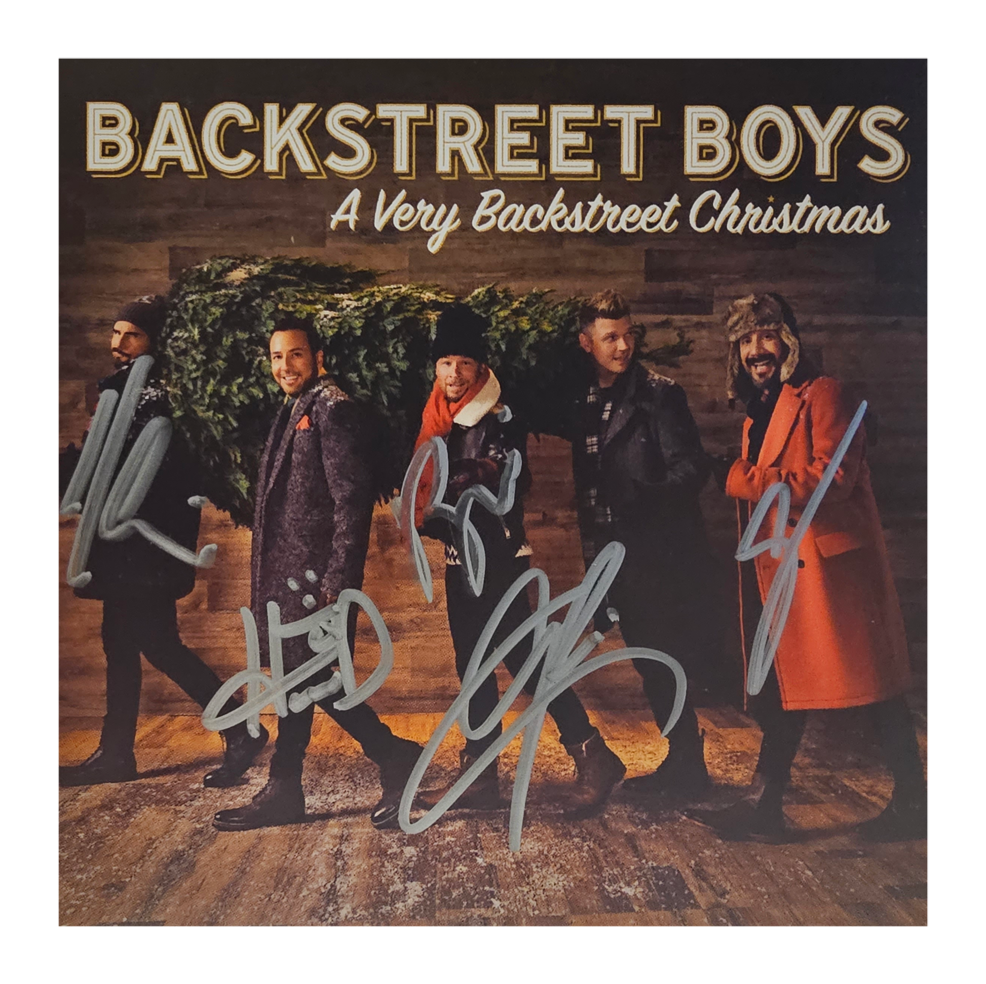 Signed and Framed Backstreet Boys CD album