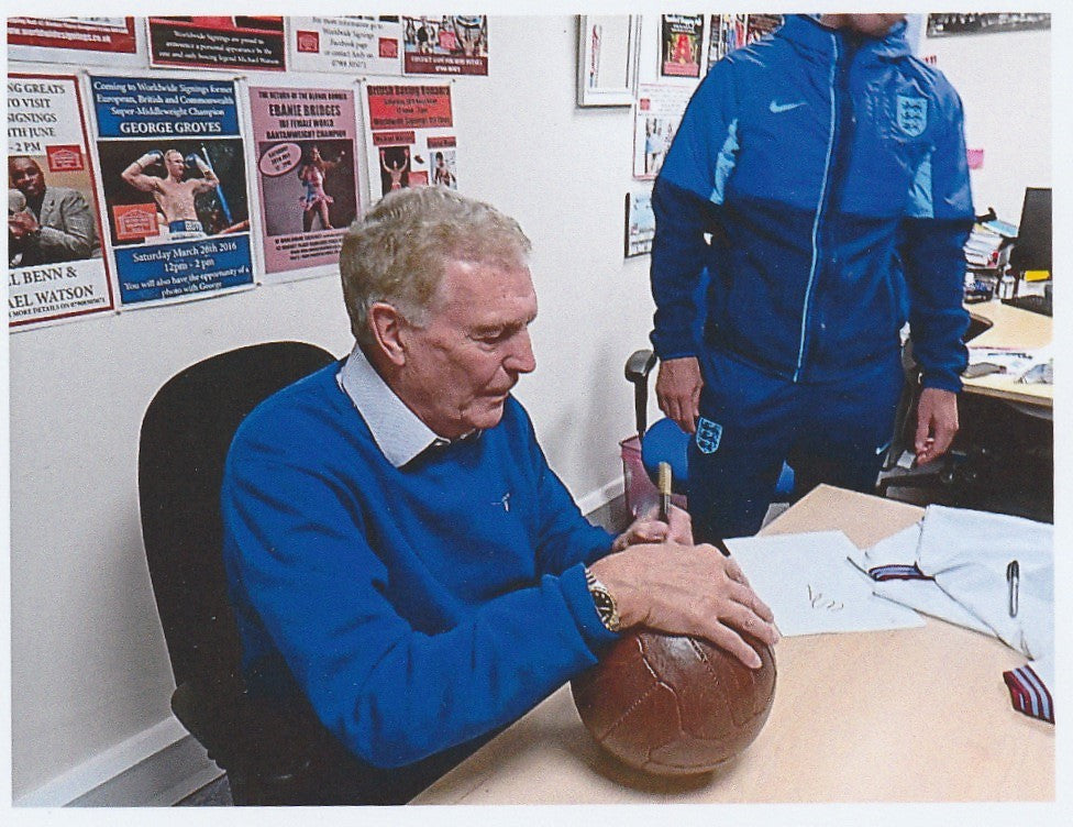 Trevor Brooking Signed ball