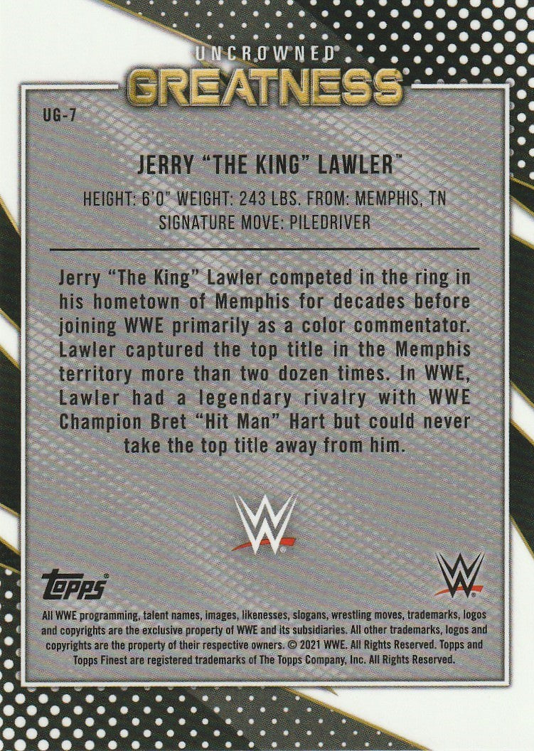 Jerry "THE KING" Lawler: Uncrowned Greatness Red