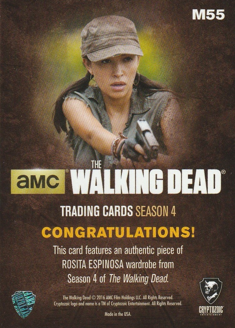 The Walking Dead: Rosita Wardrobe Card