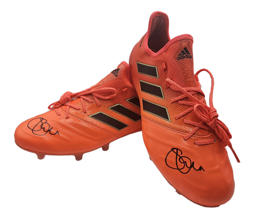 Scott Dann: Player Issued and Signed Boots