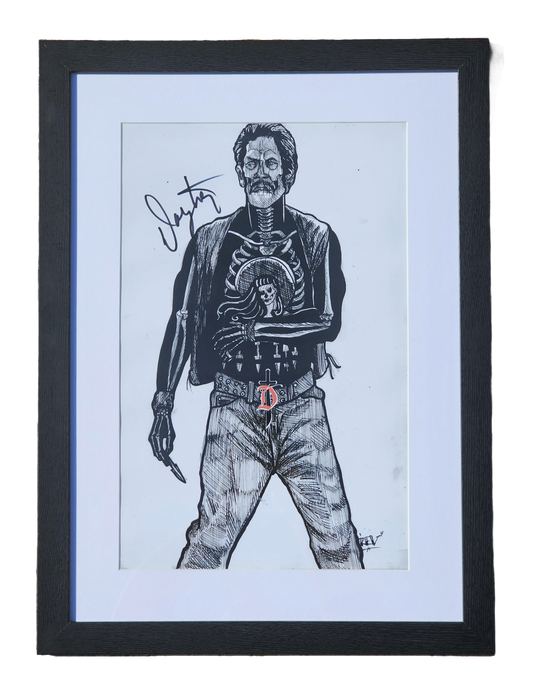 Danny Trejo (Signed and Framed Mini Poster)