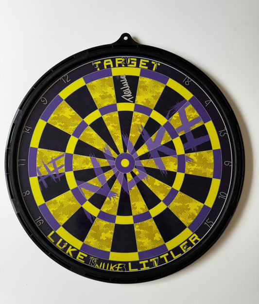 Luke Littler: Signed Magnetic Dartboard